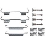 FEBI BILSTEIN Zubehörsatz, Bremsbacken hinten rechts links  für BMW 182039