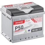 Accurat Plus P50 Autobatterie 50Ah