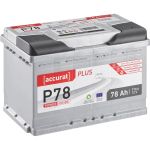 Accurat Plus P78 Autobatterie 78Ah