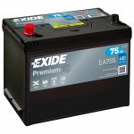 Exide EA755 Premium 75Ah Autobatterie