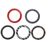 25mm Kohlefaser-Netzschalter Start-Stopp-Taste Dekorative Ringverkleidung Für BMW E90 E60 E70 3 5 X5