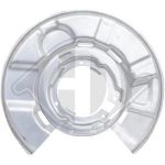 DIEDERICHS Spritzblech, Bremsscheibe 9124012 hinten rechts für Bremsscheiben Durchmesser-Ø336mm 370mm BMW 34216762863 34206780218 34216780218