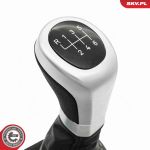 ESEN SKV Schalthebelknauf 63SKV565 schwarz/silber für BMW 25117529088