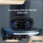 1920*720 Auto Lcd Dashboard Für BMW 3er E90 E91 E92 E93 2005-2012 Jahre Panel Virtuele cockpit Tachometer Für