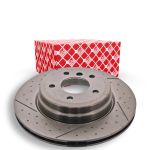 FEBI BILSTEIN Bremsscheibe 43800 hinten rechts links belüftet 324mm für BMW 34216795755 34216787931