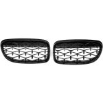 Front Kidney Diamond Meteor Style Kühlergrill Für BMW E90 2009-2012