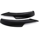 2X Stoßstangendiffusor Splitter Lip Fin Air für BMW E90 335i 328i 2009-2012 LCI mit M Tech