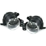 Projektor Nebelscheinwerfer chrom für Sport Stoßstange BMW 3ER E90 E91 ab 05