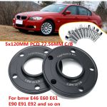 10mm Hubcentric Alloy Spurverbreiterungen 72.6mm 5x120 PCD für BMW E46 E90 E91 E92