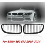 Manta - Paar mattschwarzer Kühlergrill für BMW E92 E93 2010-2014