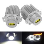 80W LED Angel Eyes Lights Glühbirnen Fehlerfrei 6000K Weiß für BMW E90 E91 3er 325i 328i 335i 2004-2008