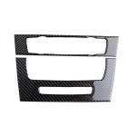 Zentralsteuerung CD Volume Box Real Carbon Fiber Panel Dekoration Innenmodifizierte Autoteile Für BMW 3er E90 E92