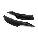 Schwarzes vorderes Stoßstangenlippenteiler-Diffusor-Schutz-Paar für BMW E90 335i 328i LCI M-Tech 2009-2012