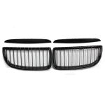 Nierengitter Kühlergrill glänzend schwarz für BMW E90 3er Limousine 2005-2008