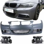 Sport Stoßstange ohne PDC NSW passt für BMW E90 E91 auch M Paket 08-11 LCI  ABE*