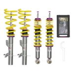 KW Inox Gewindefahrwerk V3 BMW M3 ohne EDC E90 Limousine E92 Coupe VA bis 1060kg
