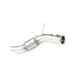 RM Motors Downpipe für BMW 3er 330d xDrive E90 ohne DPF  Kat Ersatzrohr V2A