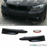LCI Satz Flaps Stoßstangenspoiler Splitter Lippe passend für BMW E90 E91 LCI