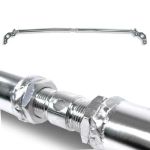 JOM Alu Domstrebe BMW E90 E91 E92 E93 Cabrio Coupe Limo Touring poliert vorne