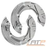 2x ANKERBLECH FÜR BREMSSCHEIBE VORNE FÜR BMW 1-ER E81 E82 E87 E88 3-ER E90 E91