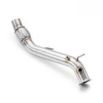 RM Motors Downpipe für BMW 3er 316d E90 ohne DPF  Kat Ersatzrohr Edelstahl V2A
