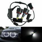 H8 80W Angel Eyes Standlicht Frontscheinwerfer für BMW E90 E91 E92 E93 E60 E61