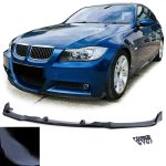 Front Spoiler Lippe Stoßstange Schwarz Glanz passend für BMW 3er E90 E91 05-08