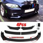 Für BMW 3ER E90 E92 E93 M3 Carbon Spoilerschwert Frontspoiler Lippe Diffusor 4X 