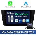 Für BMW E90-E93 9" 8-Kern Autoradio GPS Navi CarPlay Android Auto Bluetooth DAB 