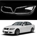 Fuienko - 1 paar Auto Xenon Scheinwerfer Glas Lampe Objektiv Abdeckung für bmw 3 E90 E91