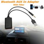 Auto Wireless Bluetooth Modul Musik Adapter Hilfs Empfänger Aux Audio Usb 3,5 Mm Buchse Für Bmw E90 E91 E92 E93