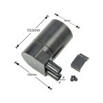UNIVERSAL Aluminium Legierung Reservior Oil Catch Can Tank Für BMW N54 335i 135i E90 E92 E82 2006-2010,BLACK