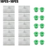 Fuienko - 10x Sill Rock Trim clips Für bmw E32 E36 E46 E90 E91 Zubehör Durable Neue befestigung clip 51711932996 + 51718184574,CHINA