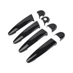 Carbon Faser Außerhalb Außentür Griff Abdeckung Für-BMW 1 2 3 4 Serie E87 E90 E91 E92 E93 f30 X1 X2 X3 X4 X5 X6 LHD,Black
