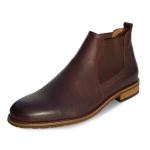 Hollert »Stiefelette Modell 702 Dunkelbraun Classic Schuhe« Chelseaboots