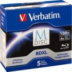BD-R 100GB M-Disc, Blu-ray-Rohlinge