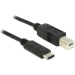 USB 2.0 Kabel, USB-C Stecker > USB-B Stecker