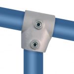 Rohrverbinder | T-stück Kurz 0 - 11°  - Typ 2SD - 42,4 mm | Temperguss | KLEMP