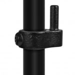 Rohrverbinder | Stellringzapfen  - Typ 63C - 33,7 mm (Schwarz) | Temperguss | KLEMP
