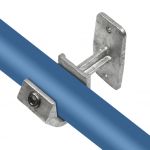 Rohrverbinder | Handlaufhalterung, offen - Typ 35E - 48,3 mm | Temperguss | KLEMP