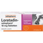 LORATADIN-ratiopharm 10 mg Tabletten 20 St.