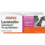 LORATADIN-ratiopharm 10 mg Tabletten 50 St.