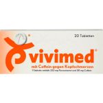 VIVIMED mit Coffein gegen Kopfschmerzen Tabletten 20 St.