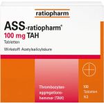 ASS-ratiopharm 100 mg TAH Tabletten 100 St.