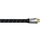 High Speed HDMI™-Kabel, St. - St., Filter, oval, vergoldet, Ethernet, 2 m (00107469)