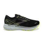 Brooks Ghost 14 Dämpfungsschuhe Schwarz Gelb AW21, Größe 42 - EUR