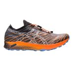 Asics Fujispeed Schwarz Orange SS22 Schuhe, Größe 44,5 - EUR