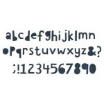 Sizzix Motivschablone »Bigz Stanzschablone XL Alphabet Die Cutout Lower b«, Ø 3,2 cm