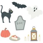 Sizzix Motivschablone »Thinlits Halloween Motifs«, 14 Teile