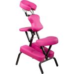 MOVIT® Massagestuhl, Massageliege, Pink, klappbar
